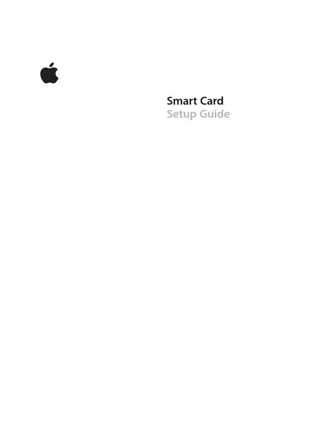 smart card mac os x|Use a smart card with Mac .